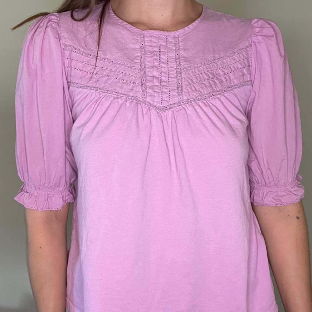 J Crew Peasant Blouse